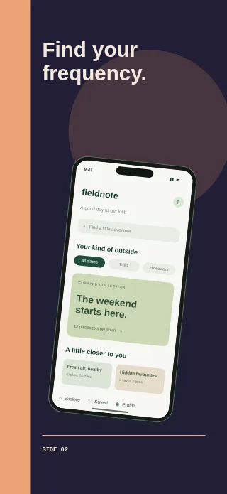 Nightjar Deluxe App Store screenshot layout, New perspective