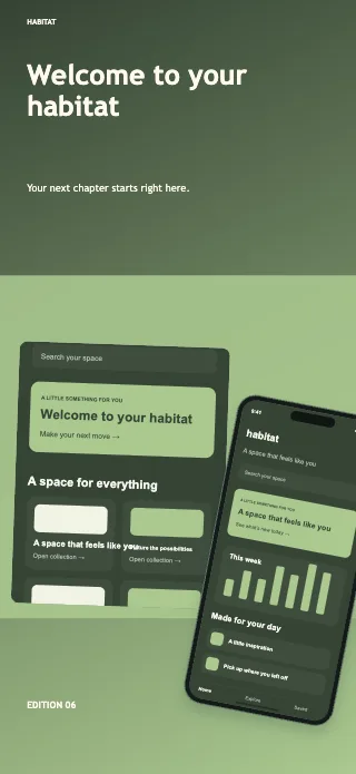 Habitat screenshot design: Colour gallery