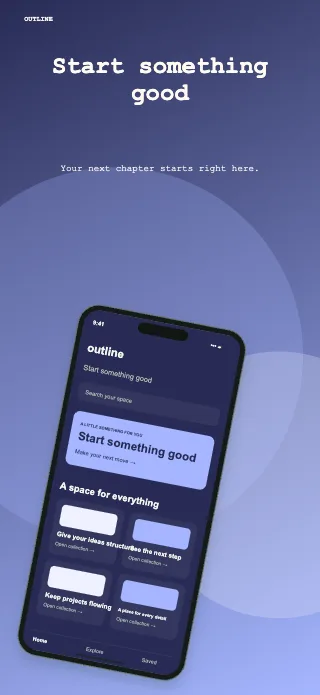 Outline screenshot design: Orbital