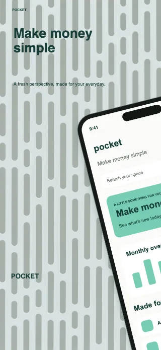 Pocket screenshot design: Corner crop